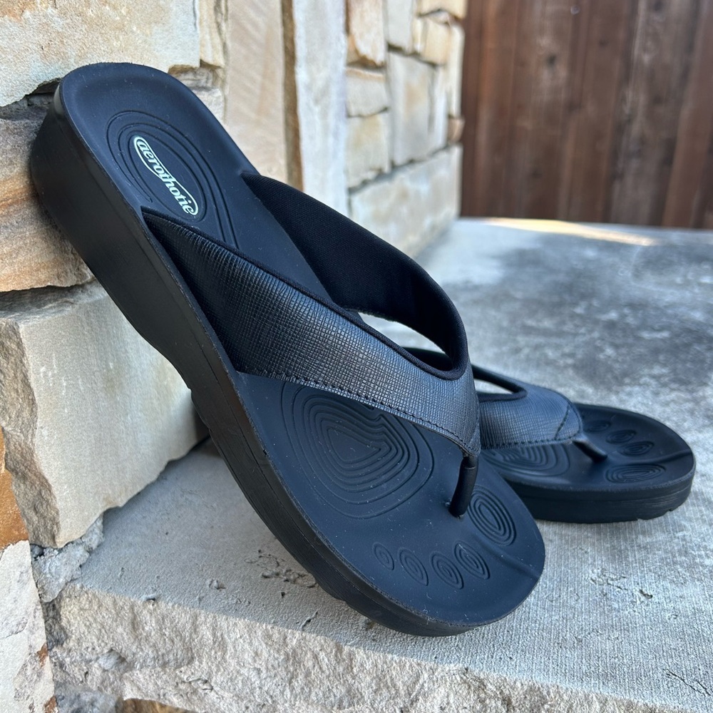 Aerothotic Fallon Arch Support Flip Flops Orthopedic Lightweight Sandal Sz-36  E - Picture 6 of 13